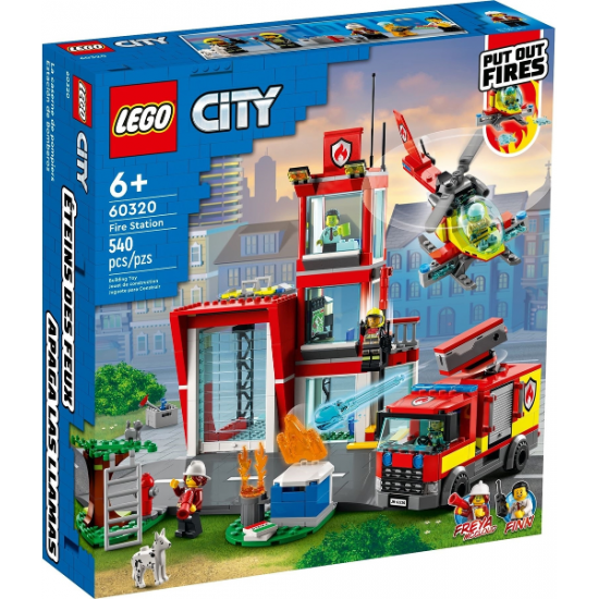 LEGO CITY Fire Station 2022